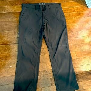 Men’s Eddie Bauer Travex pants, slate grey, 38x32, excellent condition